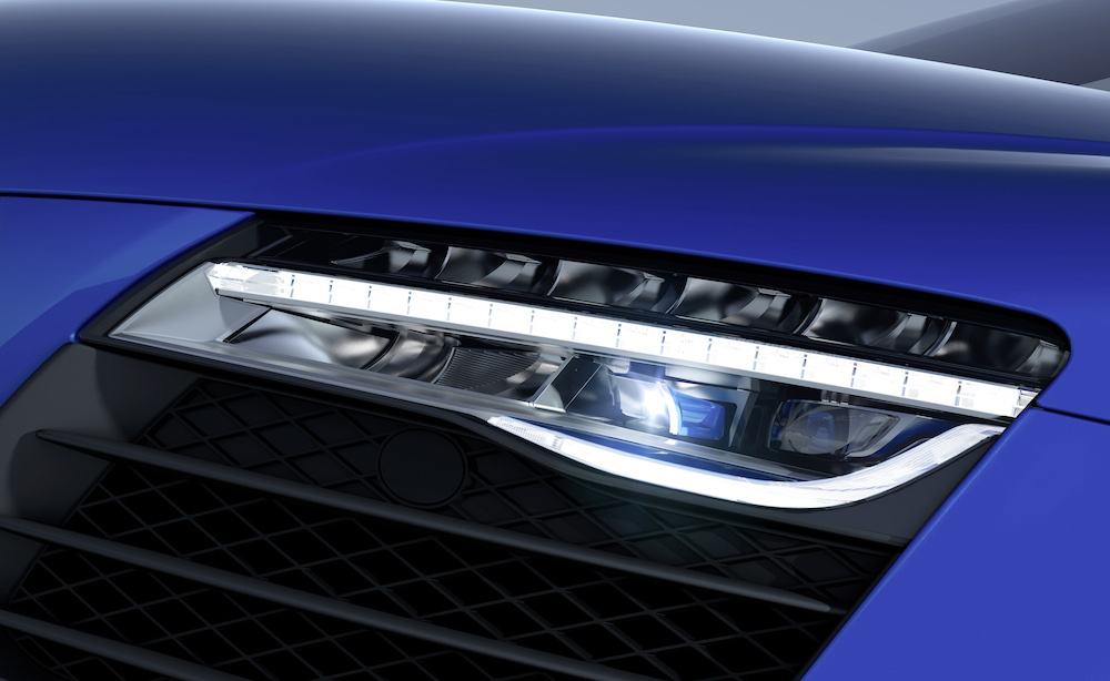 Audi R8 LMX Laser Headlights