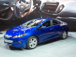 The revised Chevrolet Volt made its debut